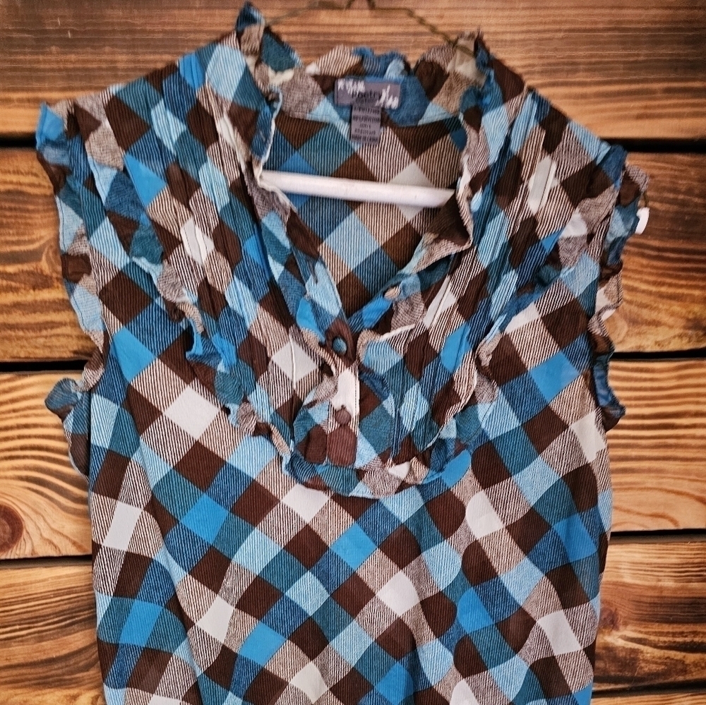 Ladies poetry top size large